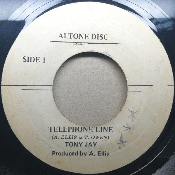 Tony Jay, The Altonaires : Telephone Line (7")