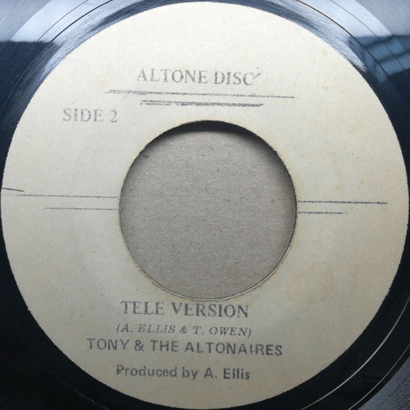 Tony Jay, The Altonaires : Telephone Line (7")