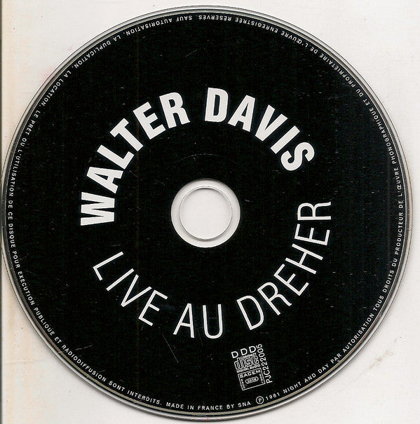 Walter Davis Jr., Kenny Clarke, Pierre Michelot : Live Au Dreher (CD, Album, RE, Dig)
