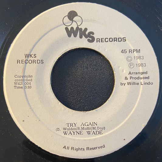 Wayne Wade : Try Again (7")