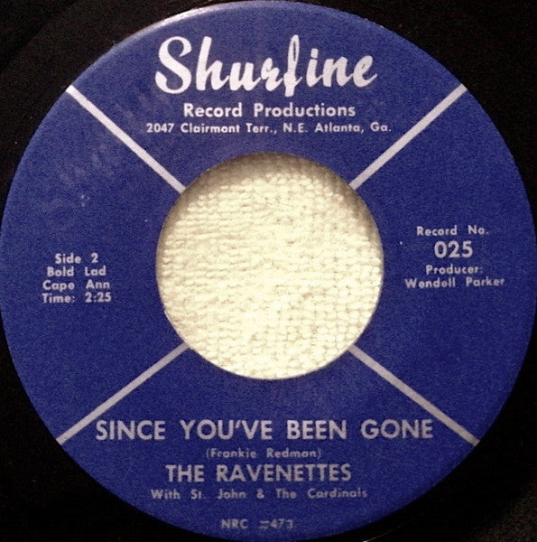 The Ravenettes With St John & The Cardinals : Talk About Soul (7", Single)