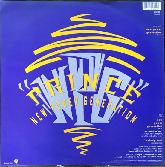 Prince : New Power Generation (12", Single, Ltd, Pic)