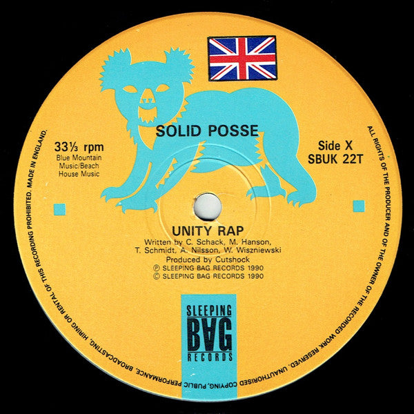 Solid Posse : Unity Rap (12")