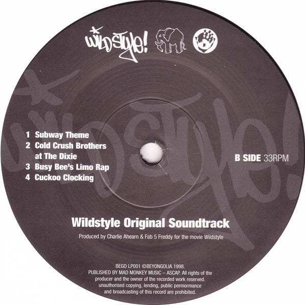 Various : Wild Style (2xLP, Album, RE, Gat)