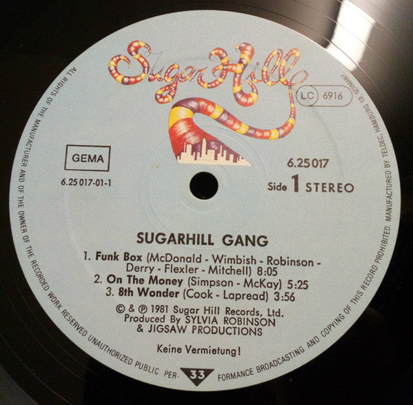 The Sugarhill Gang* : 8th Wonder (LP, Album)