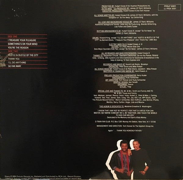 D-Train : Something's On Your Mind (LP, Album)