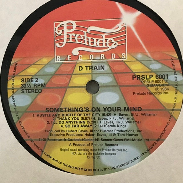 D-Train : Something's On Your Mind (LP, Album)