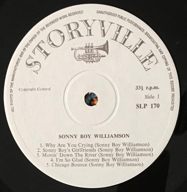 Sonny Boy Williamson (2) : The Blues Of Sonny Boy Williamson (Vol.2) (LP, Album)