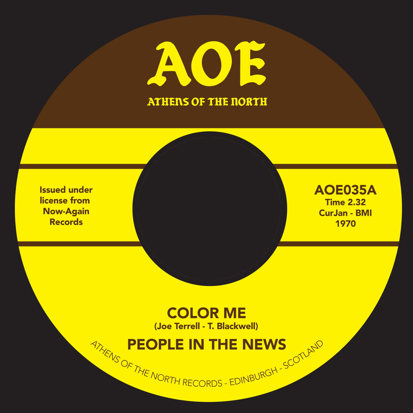 People in the News - Color me (7")
