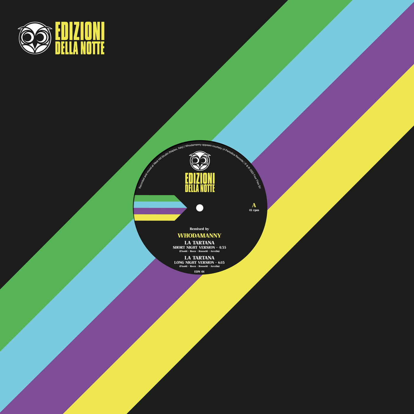 Whodamanny & Francesco Fisotti - La Tartana (12")