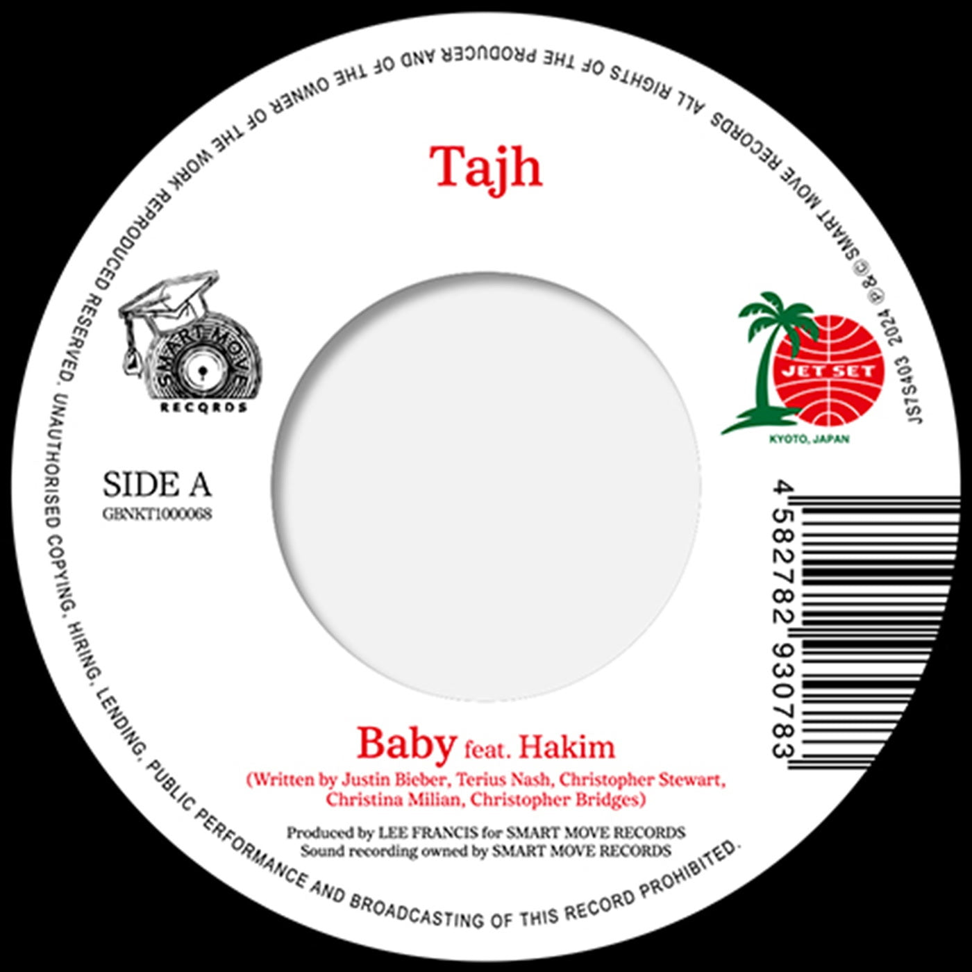 Tajh & Sophie - Baby / Party in the U.S.A (7")