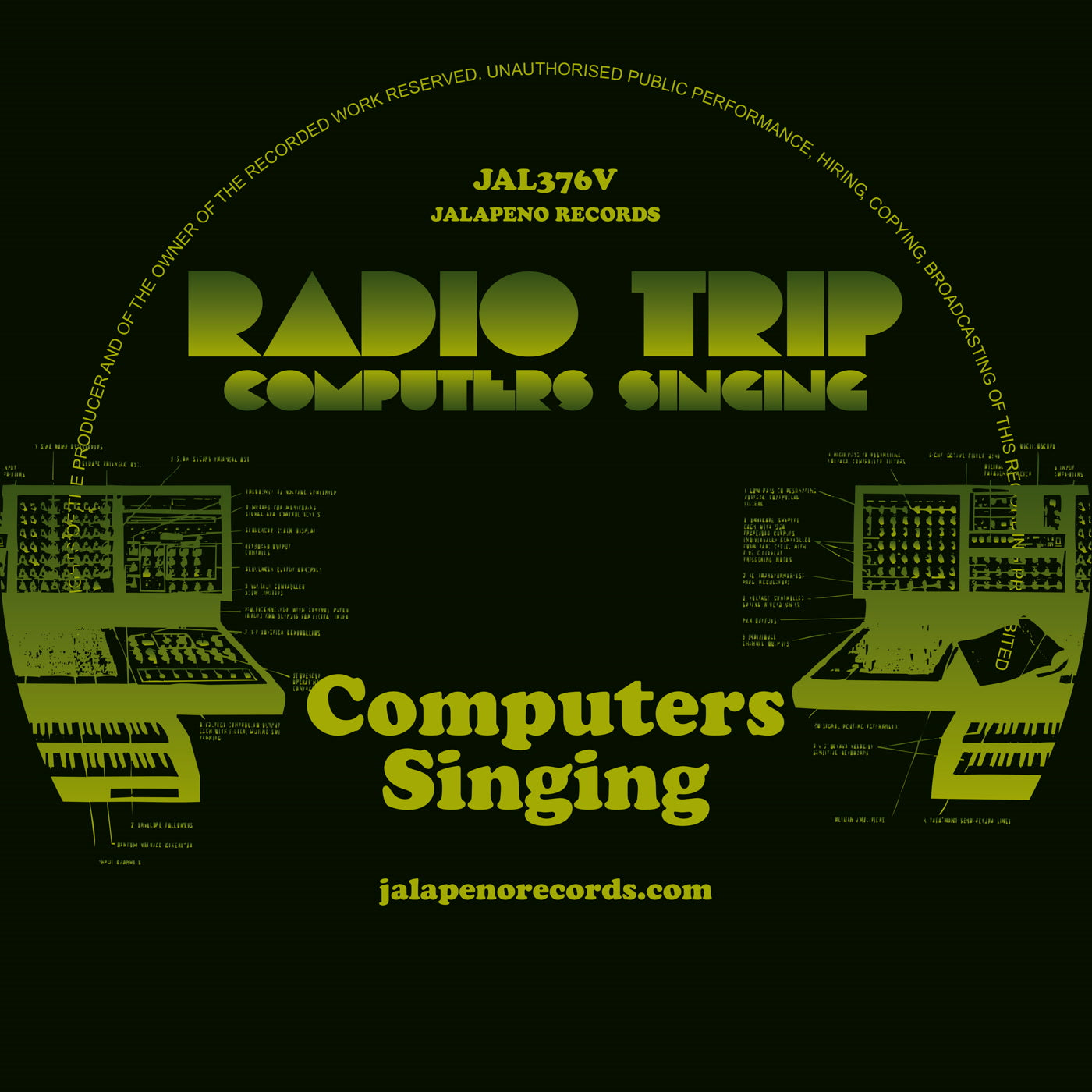 Radio Trip - Computers Singing (7")