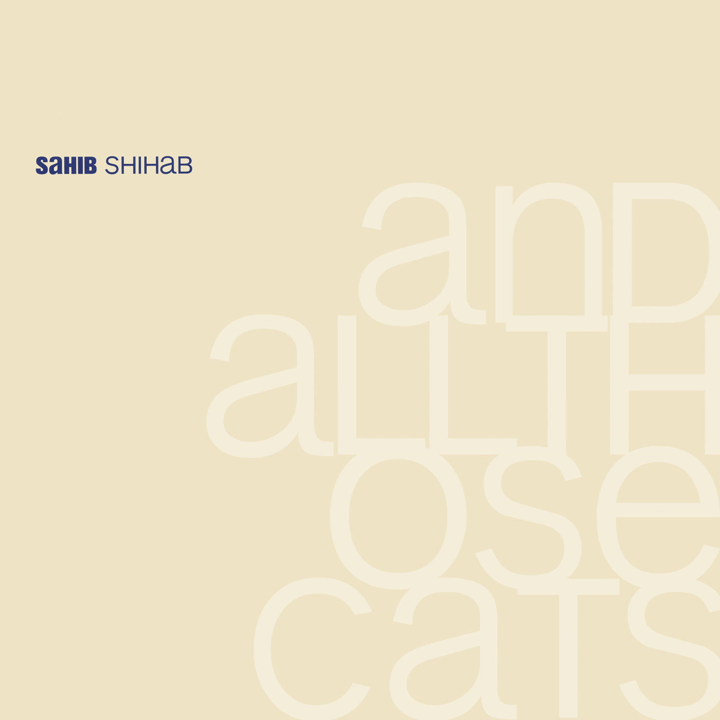 Sahib Shihab - And All Those Cats (LP)