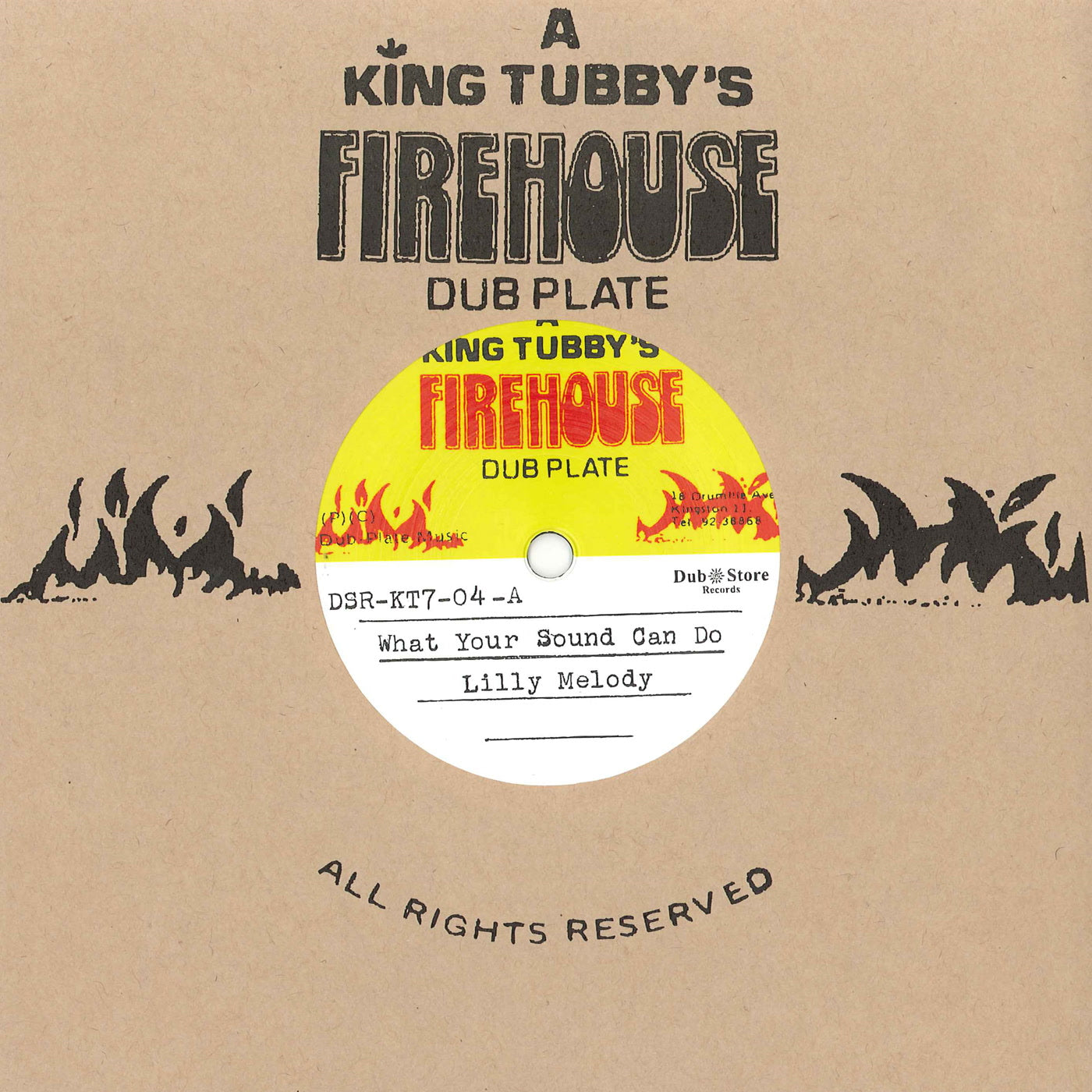 Lilly Melody & King Tubby - What Your Sound Can Do (7")