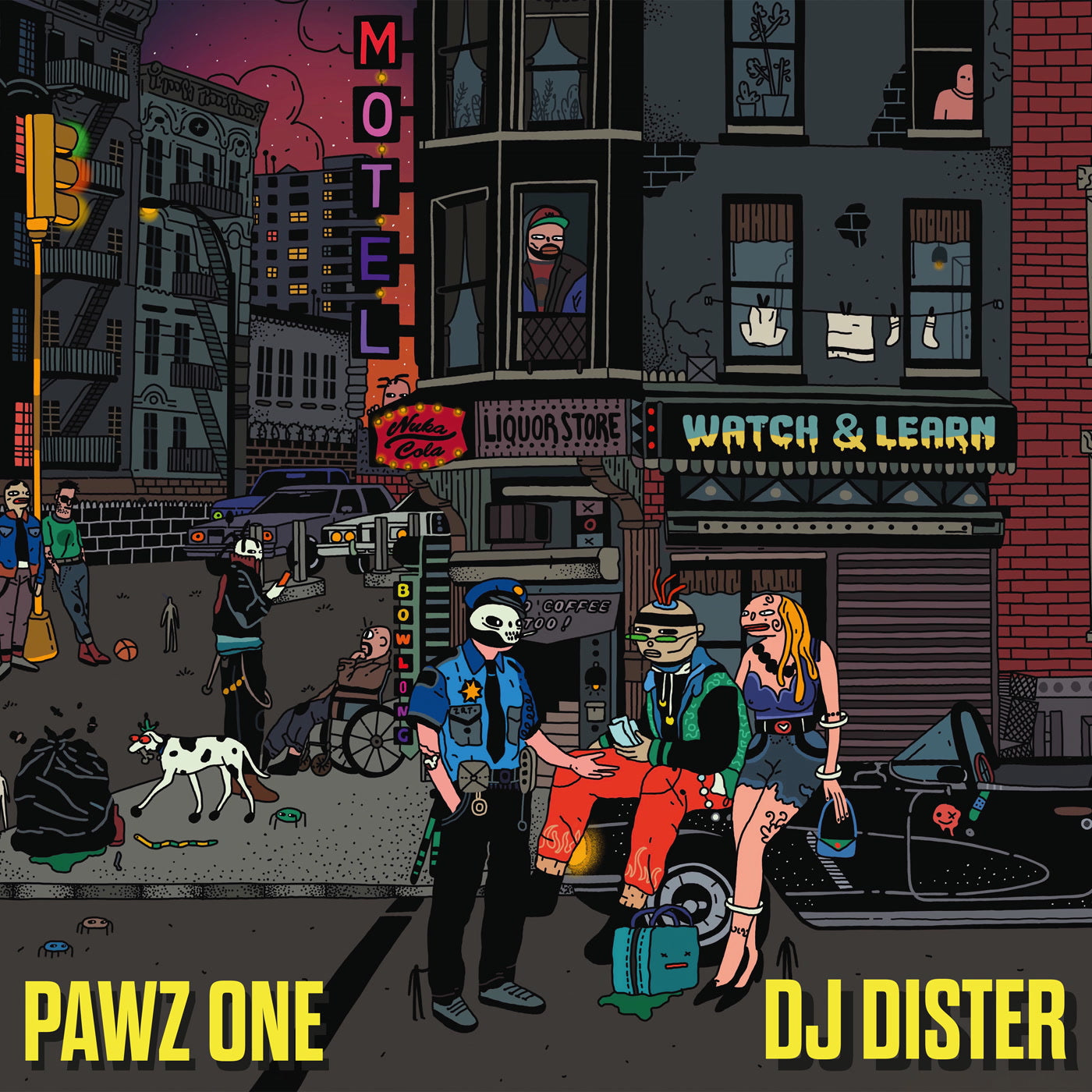 Pawz One & DJ Dister - Watch & Learn (LP)