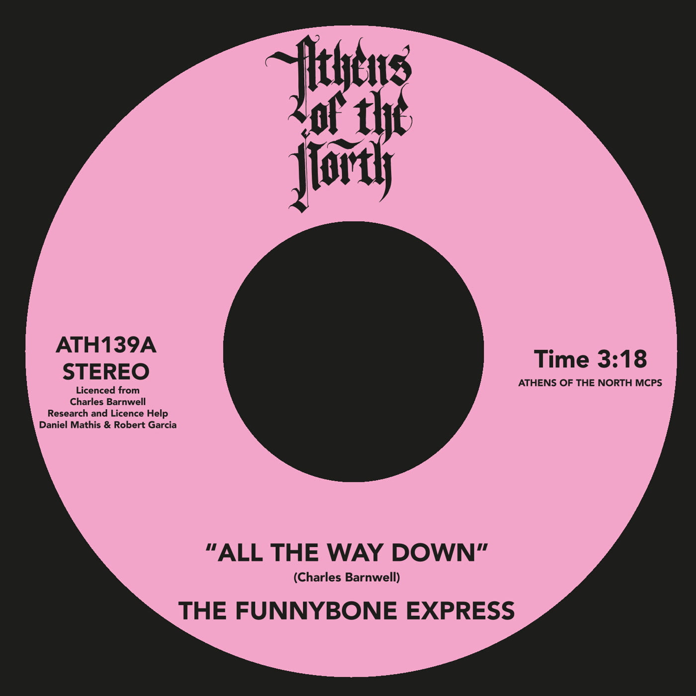 The Funnybone Express - All The Way Down (7")