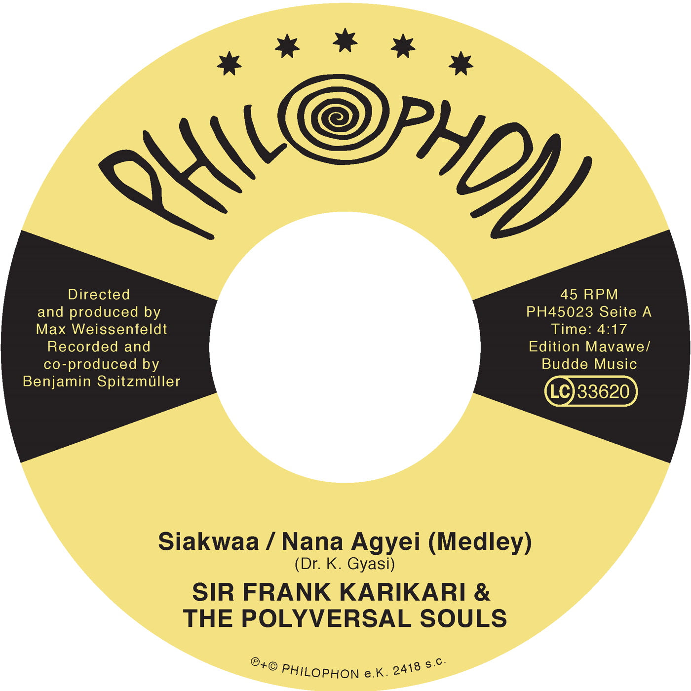The Polyversal Souls - Siakwaa / Nana Agyei (Medley) (7")