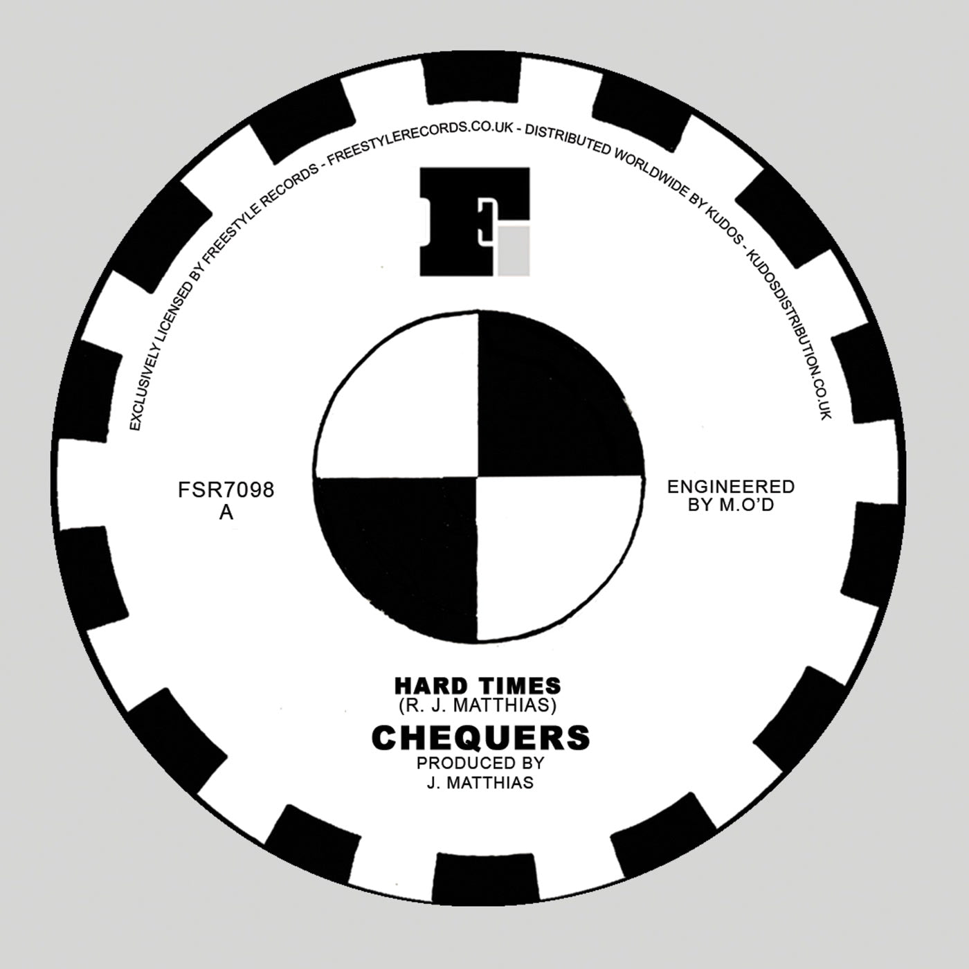 Chequers - Hard Times (7")
