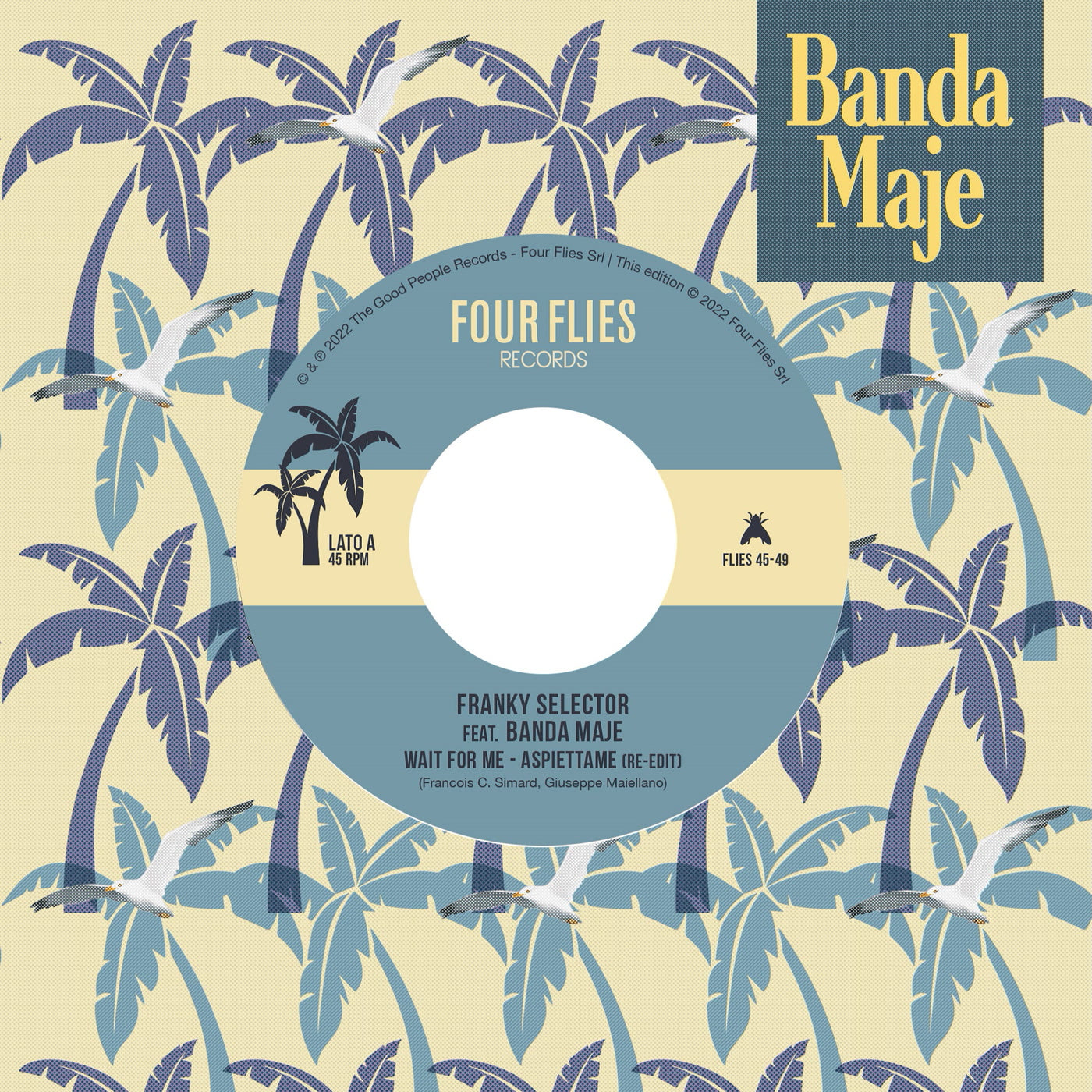 Franky Selector - Wait For Me - Aspiettame (Re-Edit) (7")
