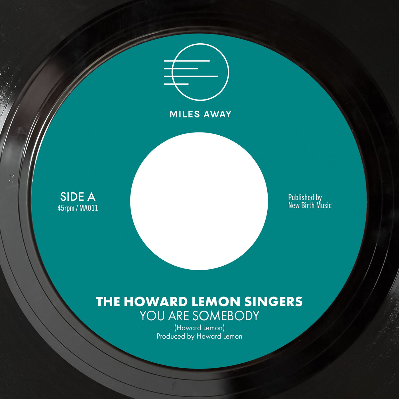 The Howard Lemon Singers - You Are Somebody / For The Children (7")