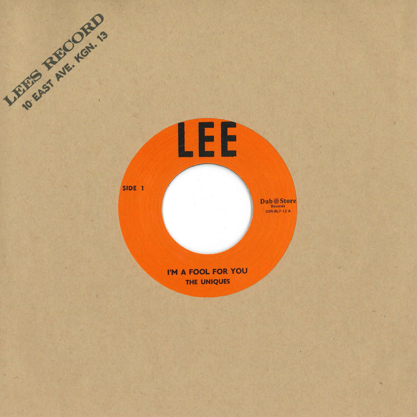 The Uniques & Lester Sterling - I'm a Fool for You / Super Special (7")