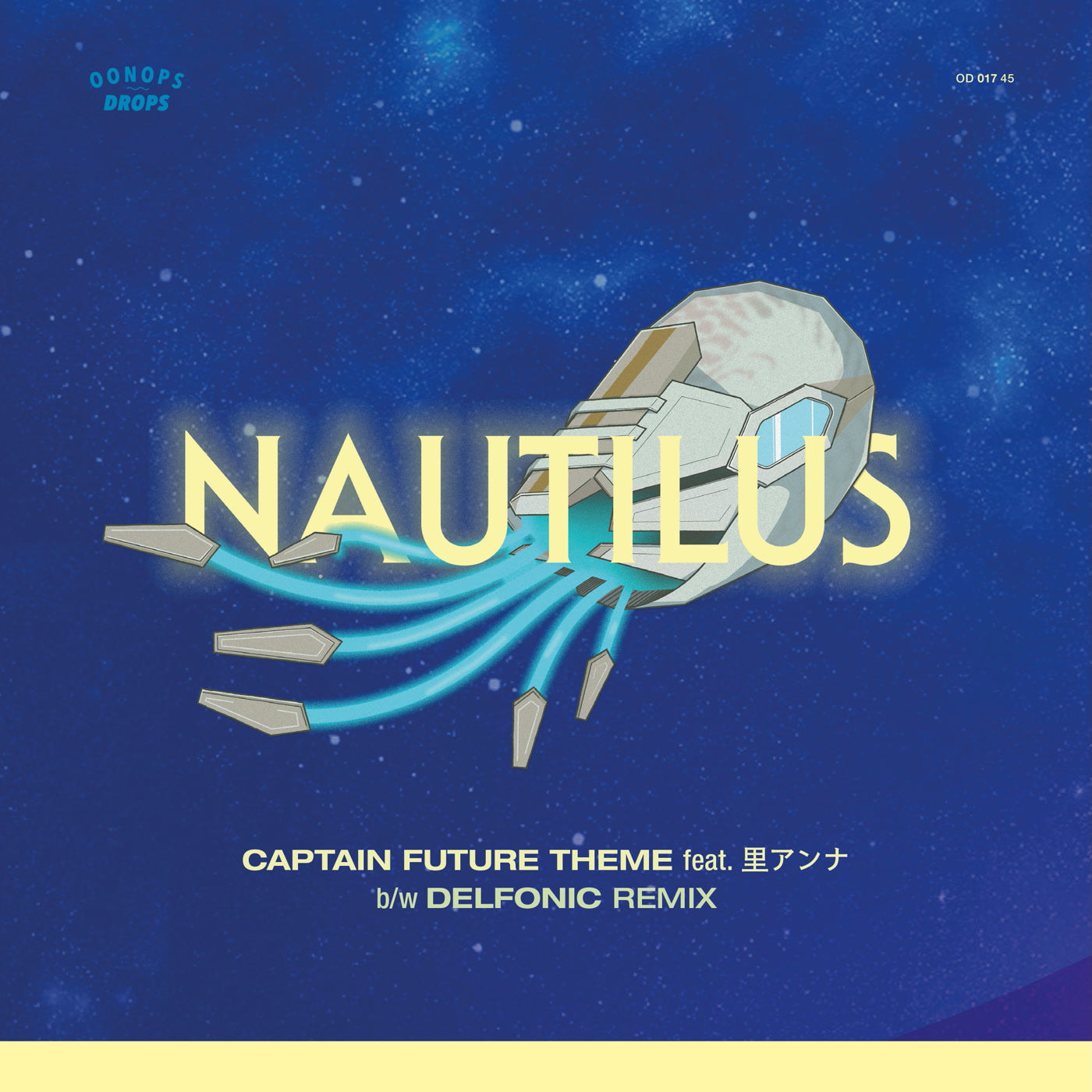 Nautilus & Delfonic - Captain Future Theme (7")