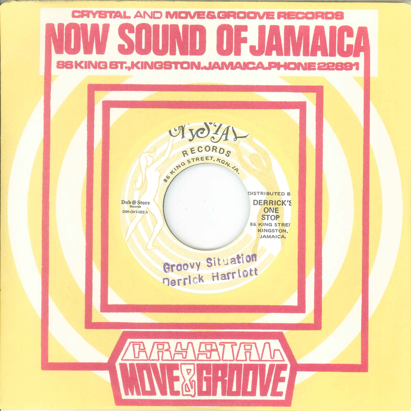 Derrick Harriott - Groovy Situation (7")