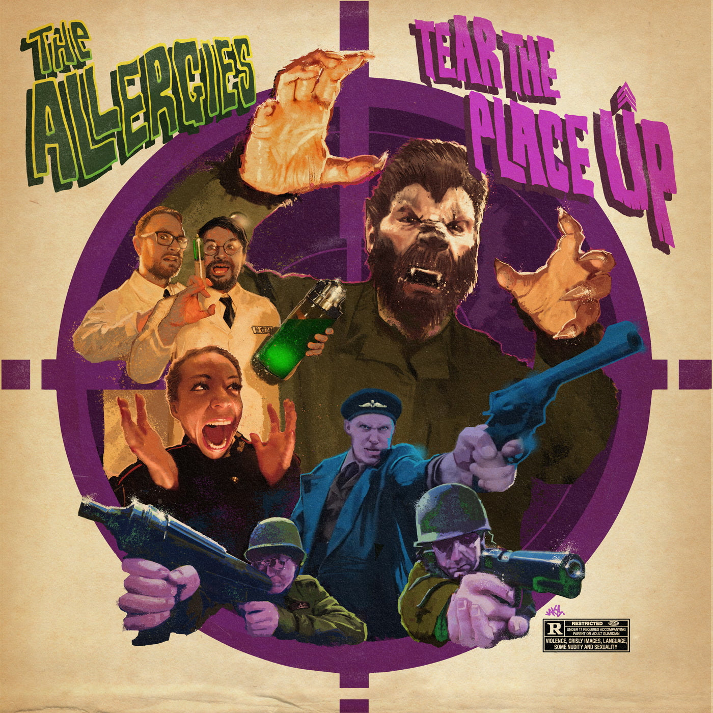 The Allergies - Tear The Place Up (CD)