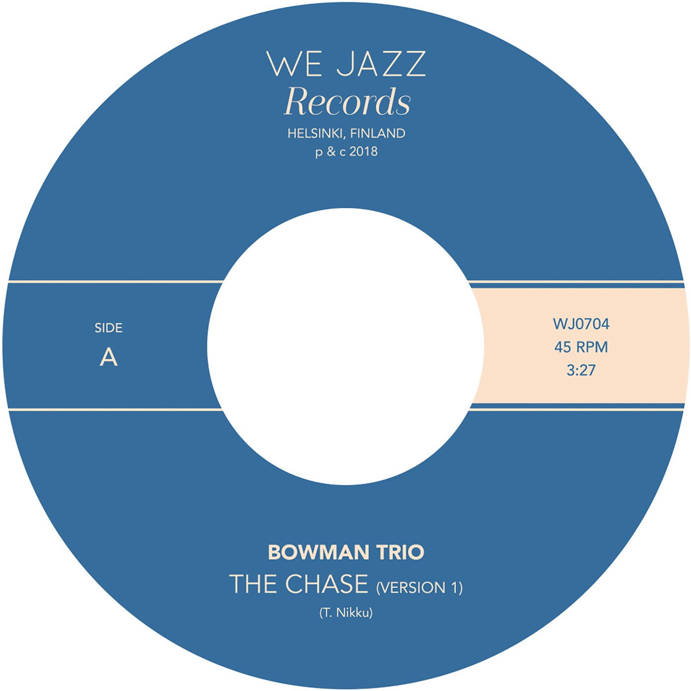 Bowman Trio - The Chase (Version 1) / The Hillary Step (7")