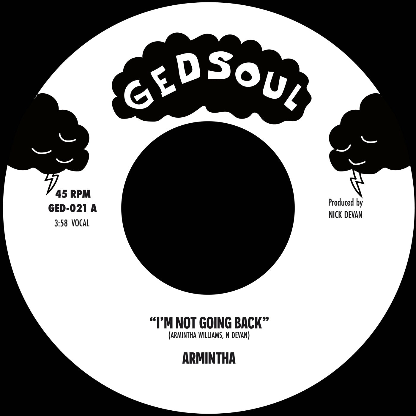 Arminrtha - I'm Not Going Back (7")