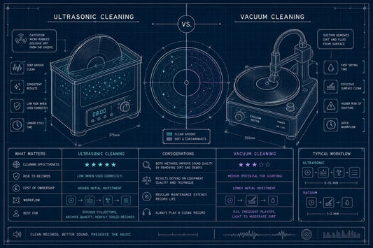 Is Ultrasonic Cleaning Better Than Vacuum for Vinyl?