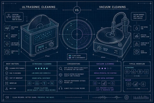 Is Ultrasonic Cleaning Better Than Vacuum for Vinyl?