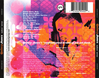 Quincy Jones : Talkin' Verve (CD, Comp)