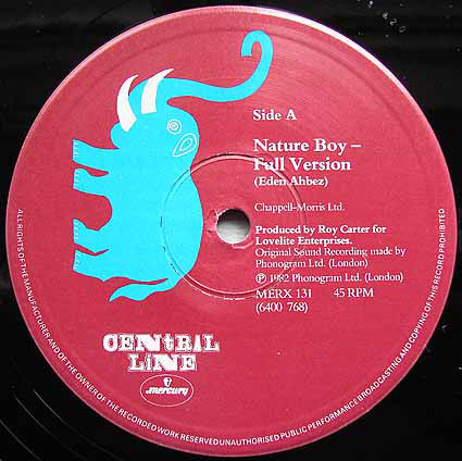 Central Line : Nature Boy (12", Single)