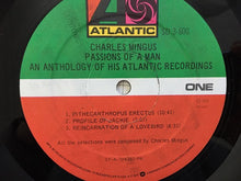 Charles Mingus : Passions Of A Man: An Anthology Of His Atlantic Recordings (3xLP, Comp, Gat)