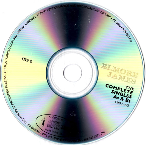 Elmore James : The Complete Singles As & Bs 1951-62 (2xCDr, Comp)