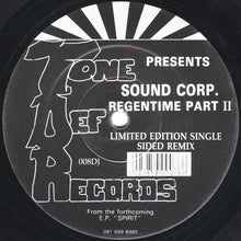 Sound Corp.* : Regentime Part II (12", S/Sided, Ltd, Promo)