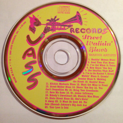 Various : Street Walkin’ Blues (CD, Comp)