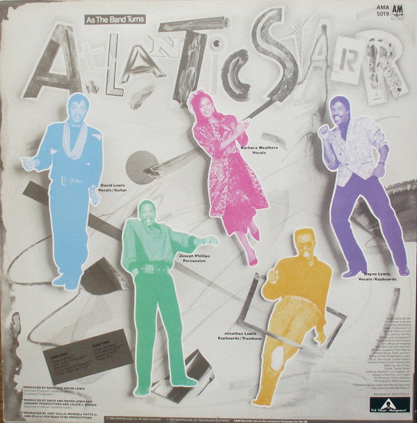 Atlantic Starr : As The Band Turns (LP, Album)