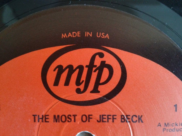 Jeff Beck : The Most Of Jeff Beck (LP, Album, RE)