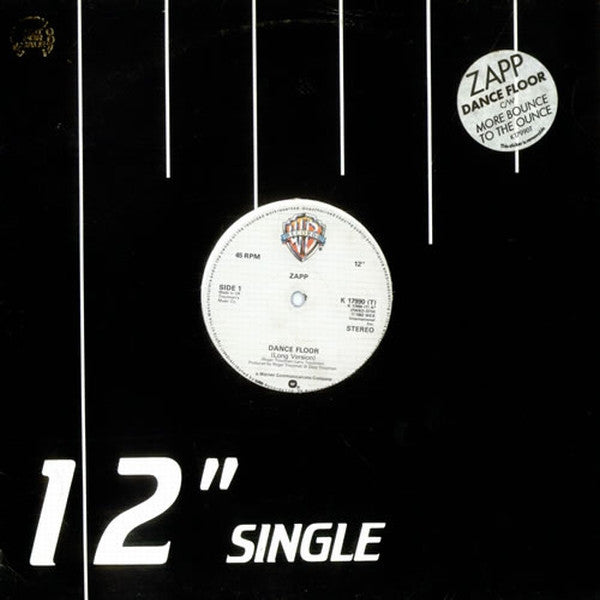 Zapp : Dance Floor / More Bounce To The Ounce (12", Single)