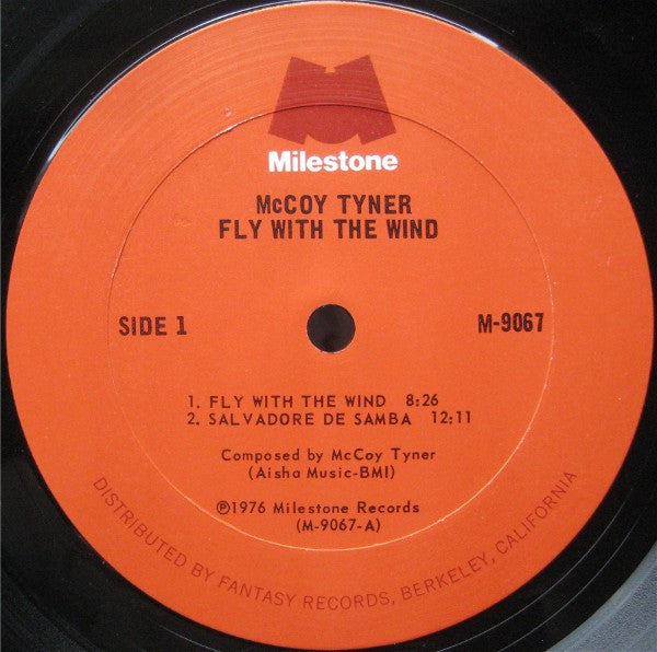 McCoy Tyner : Fly With The Wind (LP, Album, San)