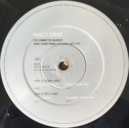 Macy Gray : I've Committed Murder (Gang Starr Remix) (12")