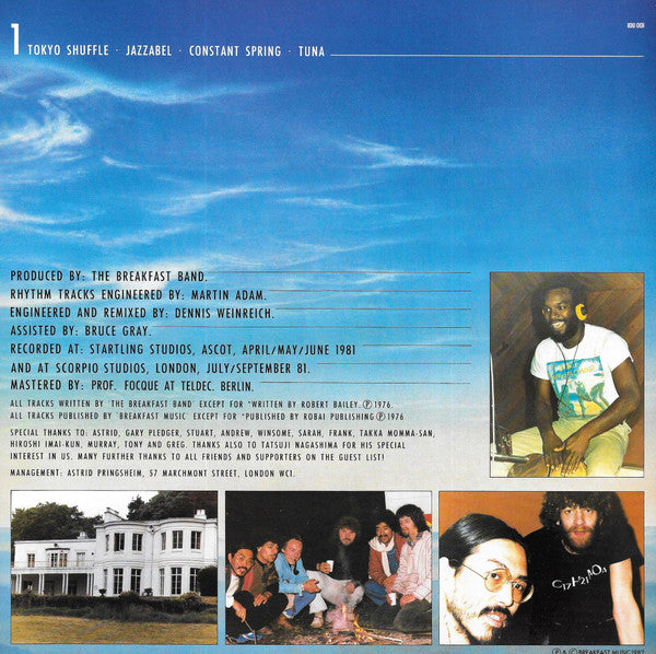 The Breakfast Band : Dolphin Ride (LP, Album, Ltd)