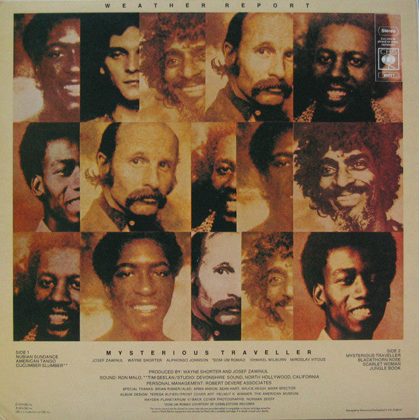 Weather Report : Mysterious Traveller (LP, Album)