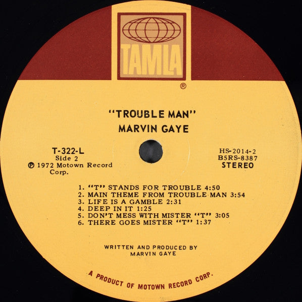 Marvin Gaye : Trouble Man (LP, Album, Roc)