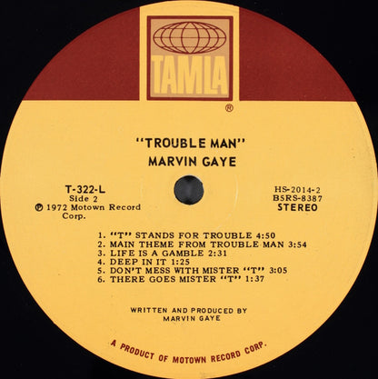 Marvin Gaye : Trouble Man (LP, Album, Roc)