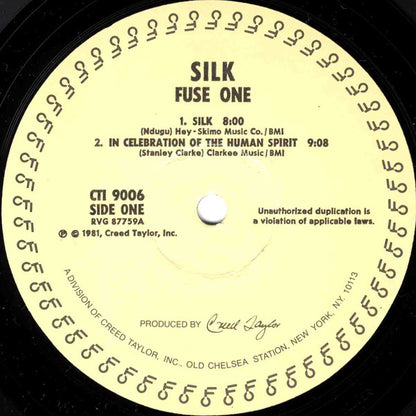 Fuse One : Silk (LP, Album, Gat)