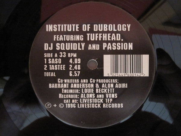 Institute Of Dubology : Untitled (12", Bla)