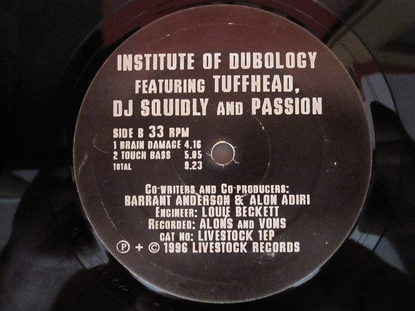 Institute Of Dubology : Untitled (12", Bla)